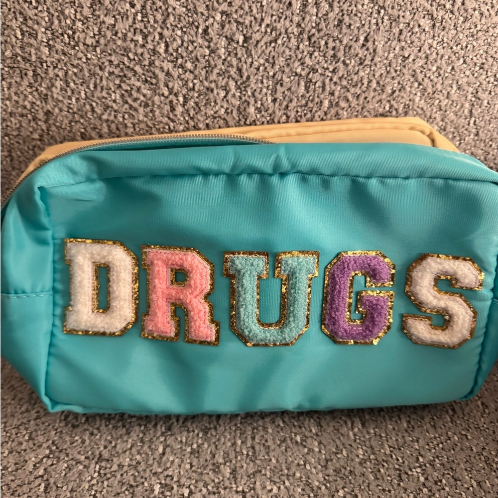 Colorful Lettered Pouches - Picture 2 of 3